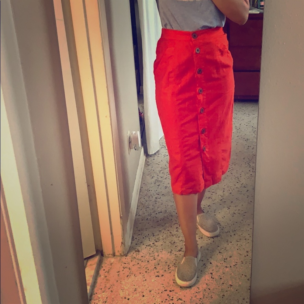Universal Thread Goods Co. from Target midi skirt